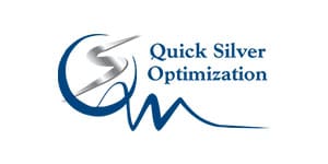 A logo for quick silver optimization