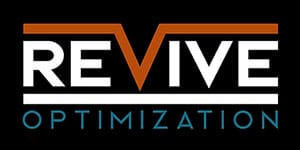 A logo for revive optimization