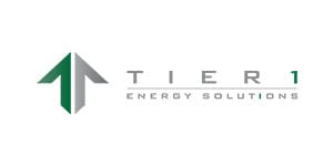 A logo of the company tiera energy solutions.